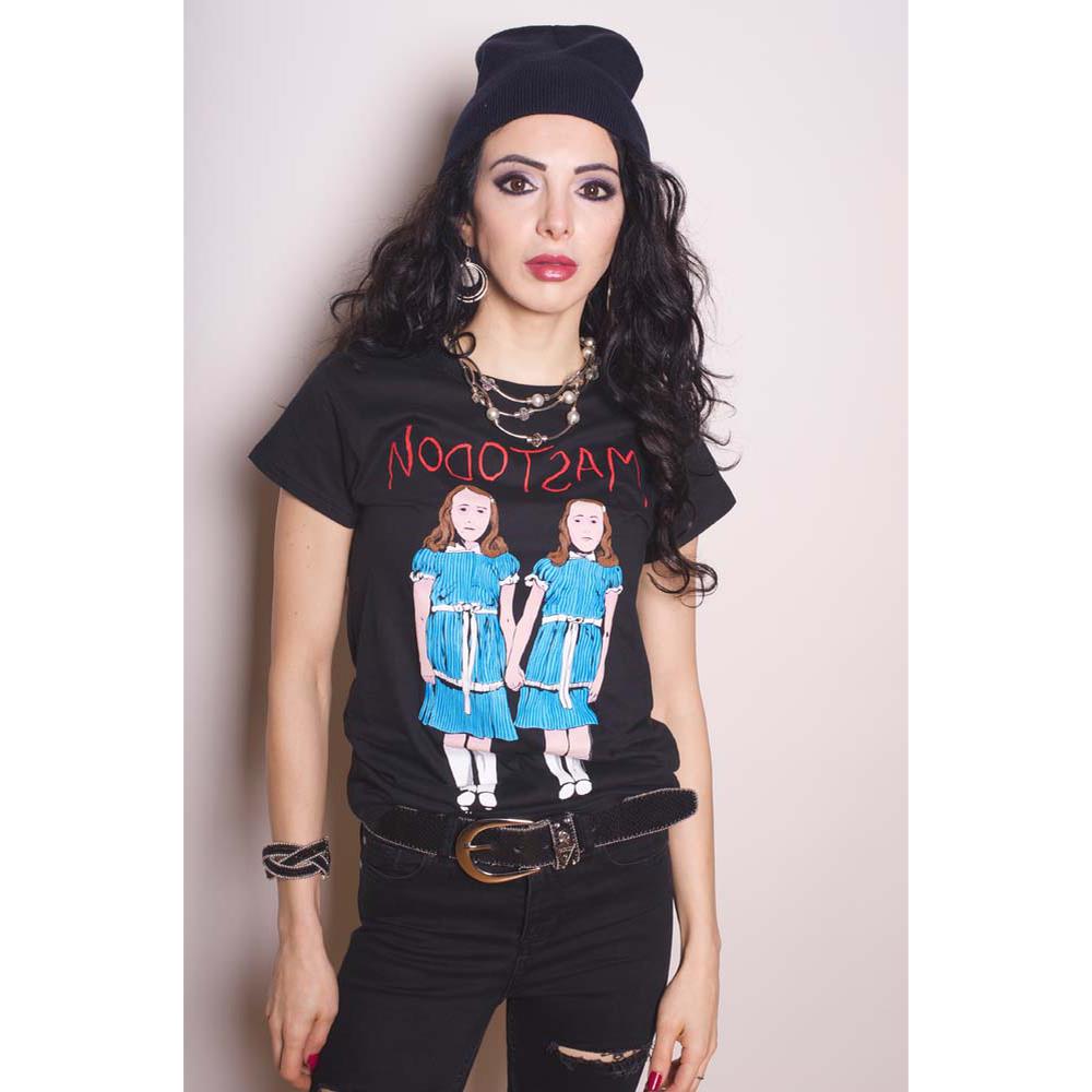 Mastodon - Twins Dames Tshirt - Zwart